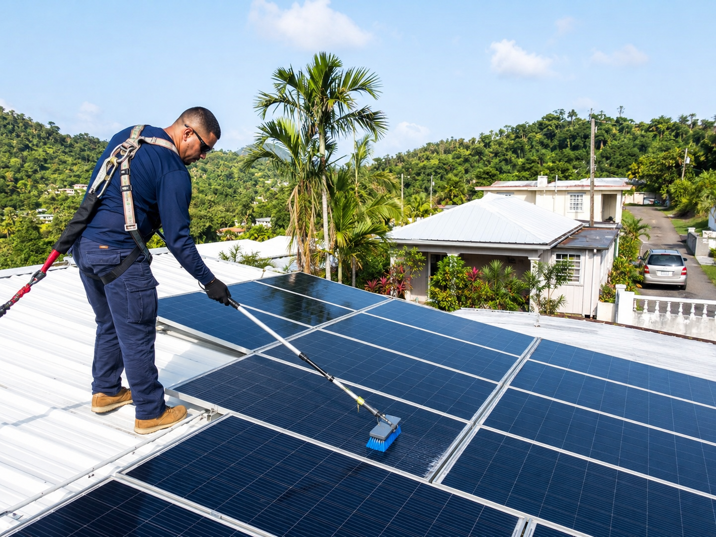 Limpieza Placas Solares